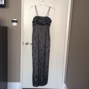 Morgan and Co. Long black dress